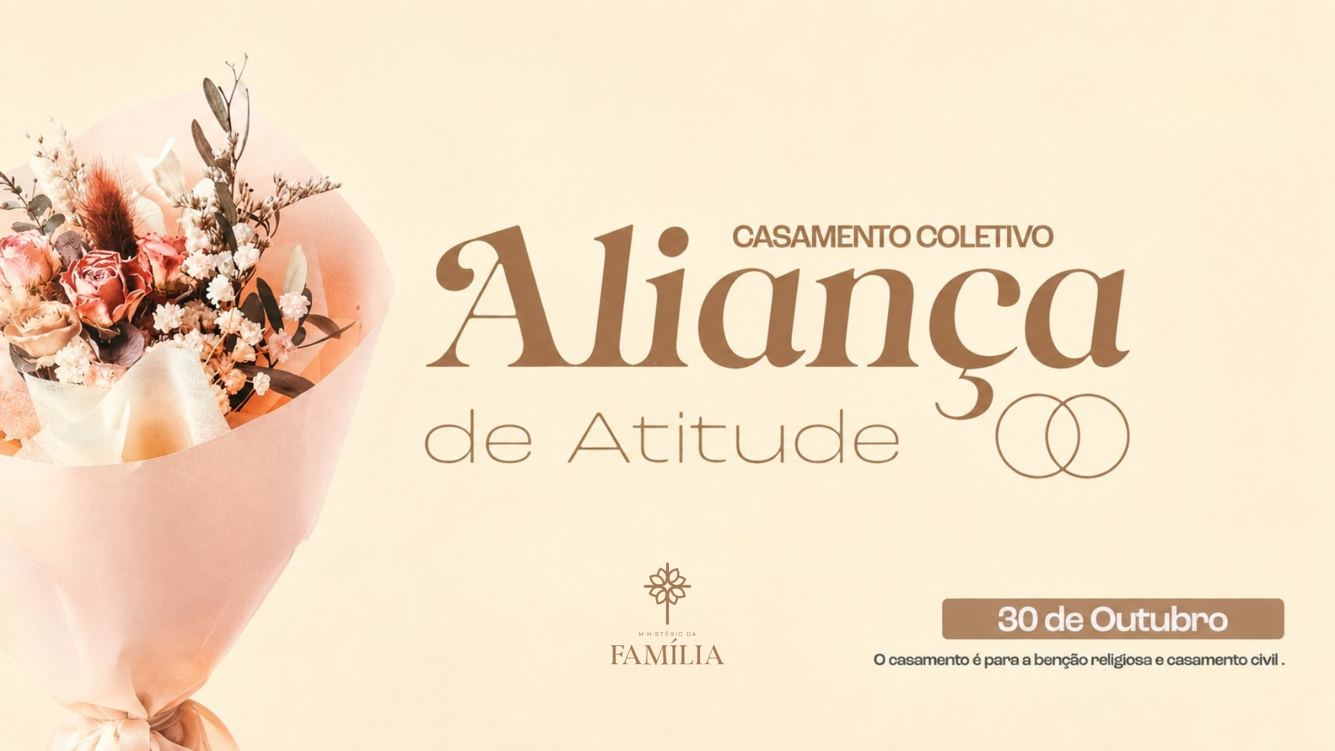 ALIANÇA DE ATITUDE - Casamento de Atitude